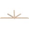 Ekena Millwork Kennewick Smooth Timber Gable Bracket, Douglas Fir, 96"W x 40"H x 1 1/2"D x 3 1/2"F, 10/12 Pitch GBW096X40X0204KEN00SDF - alternate 3